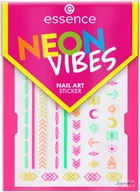 Ozdoby do paznokci - Essence - NEON VIBES - NAIL ART STICKER - Naklejki do paznokci - 49 szt. - miniaturka - grafika 1