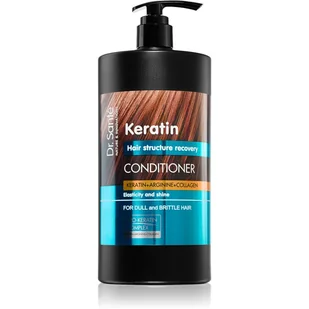 Sante Dr. Dr. Keratin Odżywka z keratyną do włosów matowych i łamliwych 1000ml DS-7579 - Odżywki do włosów - miniaturka - grafika 1