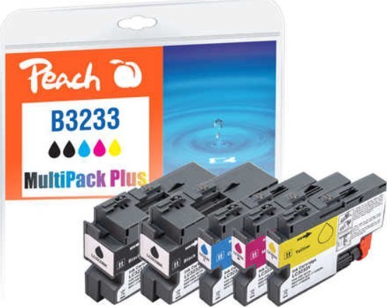 Peach Ink Economy Pack Plus 320995 compatible with BROTHER LC-3233