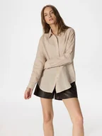 Moda i Uroda OUTLET - Reserved - Lniana koszula oversize - wielobarwny - miniaturka - grafika 1