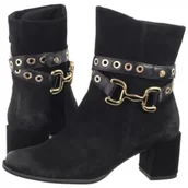 Botki damskie - Botki Czarne 06679-01/00-7 (MA1279-a) Maciejka - miniaturka - grafika 1