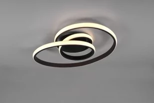 RL SANSA Czarny mat LED 18W ściemnialna 4000K Lampa sufitowa RL R62751132 R62751132 - Lampy sufitowe - miniaturka - grafika 1