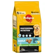 Sucha karma dla psów - Pedigree Professional Nutrition Adult, drób i warzywa - 12 kg - miniaturka - grafika 1