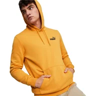 Bluzy sportowe damskie - Kaptur Puma Essentials Small Logo, Pomarańczowy, Mężczyźni - miniaturka - grafika 1