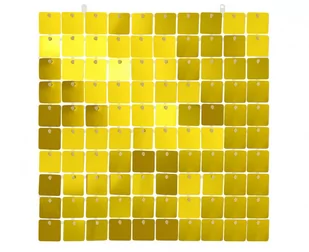 Panel dekoracyjny złoty - 30 x 30 cm - Sylwester - miniaturka - grafika 1