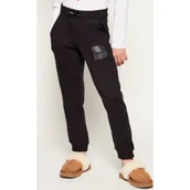 Spodnie i spodenki dla chłopców - HUGO KIDS Spodnie dresowe Regular Fit - miniaturka - grafika 1