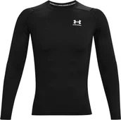 Koszulki męskie - Under Armour Under Armour Heatgear Armour Long Sleeve 1361524-001 czarne 3XL - miniaturka - grafika 1