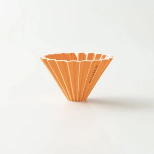 ORIGAMI Ceramiczny Origami Dripper S Pomarańczowy 99300340 - Zaparzacze i kawiarki - miniaturka - grafika 2