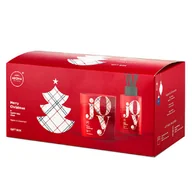 Świece - Aroma Home Christmas Joy Box Apple & Cinnamon (świeca 130g + patyczki 100 ml) - miniaturka - grafika 1