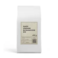 Płatki śniadaniowe i musli - The Planet Płatki owsiane błyskawiczne 400 g Bio - miniaturka - grafika 1