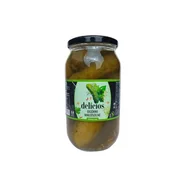 Pasztet i przetwory mięsne - Ogórki małosolne pasteryzowane "Delicios" 1l - miniaturka - grafika 1