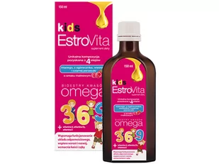 ESTROVITA EstroVita, Kids, 150 ml - Witaminy i minerały dla sportowców - miniaturka - grafika 1