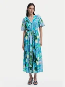 Sukienki - Desigual Sukienka koszulowa Nancy 25SWVW18 Niebieski Regular Fit - miniaturka - grafika 1