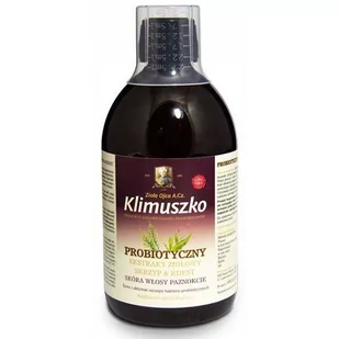 Klimuszko Probiotyczny ekstrakt ziołowy 500 ml - Soki i napoje niegazowane - miniaturka - grafika 1