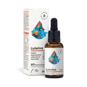 Witaminy i minerały - AURA HERBALS Luteina + Witamina A + DHA + Zeaksantyna, krople, 30ml - miniaturka - grafika 1