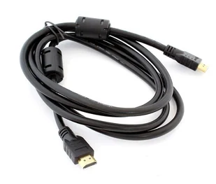 ATL HD2 Kabel HDMI-HDMI 19pin 2m gold v1.4 HD2 - Kable - miniaturka - grafika 1