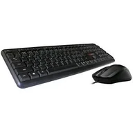 Zestawy myszka + klawiatura - Klawiatura i mysz C-Tech KBM-102, CZ/SK (KBM-102-BL) Czarna - miniaturka - grafika 1