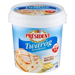 President - Twaróg sernikowy - Sery - miniaturka - grafika 1