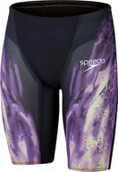 Kąpielówki męskie - Speedo Męski strój pływacki Speedo LZR VALOR JAM AM true navy/miami lilac/spritz rozmiar 20 - miniaturka - grafika 1