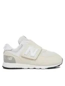 Buty dla dziewczynek - New Balance Sneakersy NW574EVW Écru - miniaturka - grafika 1