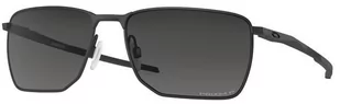 OAKLEY Okulary przeciwsłoneczne EJECTOR Satin Black/Prizm Black OO4142-01 - Okulary przeciwsłoneczne - miniaturka - grafika 1