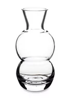 Wazony i flakony - Wazon dekoracyjny szkło przezroczysty wys.14cm - miniaturka - grafika 1