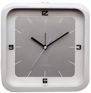 Nextime Zegar stojący (biały) Square Alarm - Zegary - miniaturka - grafika 1