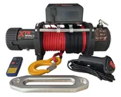 Wciągarki - Wyciągarka XTR 13500lbs [6130kg] z liną syntetyczną 12V (lina: 9,5mm szara dyneema 27m 9800kg +hak zdejmowany) 81880009 - miniaturka - grafika 1