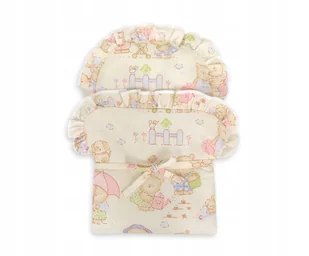 Becik dla lalek otulacz wiązany - misiowa rodzinka - Domki dla lalek - miniaturka - grafika 1