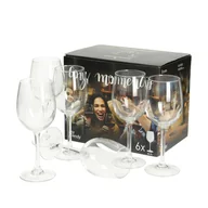 Kieliszki - Dekoria.pl Dekoria.pl Komplet kieliszków Mia 6szt 360ml 25 x 17 x 21 cm 814-238 - miniaturka - grafika 1