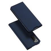 Etui i futerały do telefonów - Dux Ducis Skin X kabura etui pokrowiec z klapką Samsung Galaxy Note 20 niebieski Niebieski - miniaturka - grafika 1