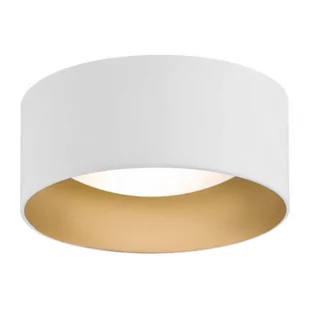 MLAMP Plafon LAMPA sufitowa ARMOH 703 MLAMP natynkowa OPRAWA okrągła biała złota ARMOH 703 - Lampy sufitowe - miniaturka - grafika 1