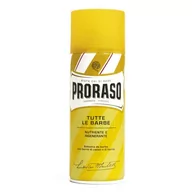 Kosmetyki do golenia - Proraso Yellow Line Pianka do golenia 400ml - miniaturka - grafika 1