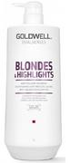 Szampony do włosów - Goldwell Dualsenses Blondes szampon neutralizujący do włosów blond 1000ml 11839 - miniaturka - grafika 1