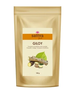 Sattva Foods Giloy Powder Organiczny proszek 100g - Suplementy naturalne - miniaturka - grafika 1