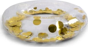FILIBABBA Filibabba Koło do pływania Alfie Gold Confetti - Zabawki i gry sportowe - miniaturka - grafika 1