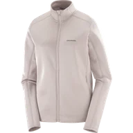 Bluzy sportowe damskie - BLUZA DAMSKA SALOMON OUTLINE WARM W C25407 - miniaturka - grafika 1