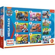 Puzzle - Trefl Puzzle Psi Patrol 10w1 1Y37BJ 1Y37BJ SAM ONE SIZE - miniaturka - grafika 1