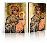 Ikony i obrazy sakralne - Ikona religijna Matka Boża Smoleńska - miniaturka - grafika 1