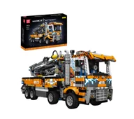 Gadżety dla graczy - Mould King Klocki Konstrukcyjne Ciężarówka Pneumatyczna Pompa Do Betonu 19014S - miniaturka - grafika 1