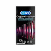 Lubrykanty - Durex INNY Prezerwatywy stymulujące Intense Orgasmic Condoms 10 szt DU004A 122E686 - miniaturka - grafika 1