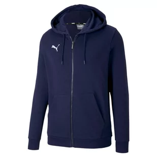 Bluza męska Puma teamGOAL 23 Casuals Hooded Jacket granatowa - Bluzy sportowe męskie - miniaturka - grafika 1