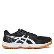 Piłka nożna - Buty halowe Asics Upcourt 6 1071A104 Czarny - miniaturka - grafika 1
