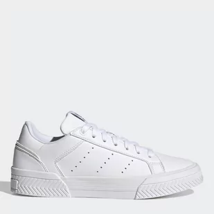 Adidas Originals Court Tourino damskie sneakersy H05280 39.5 (6UK) 24,5 cm Cloud White/Cloud White/Silver Metallic (4064047124019) - Trampki damskie - miniaturka - grafika 1
