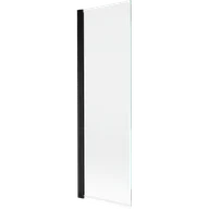 Parawany nawannowe - Mexen Mist parawan nawannowy 1-skrzydłowy 70 x 150 cm, transparent, czarny - 8A9-070-001-70-00 - miniaturka - grafika 1