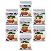 Kawa w kapsułkach i saszetkach - Kapsułki Jacobs Tassimo Jacobs Cafe Au Lait 6+1 opakowanie Gratis! - miniaturka - grafika 1