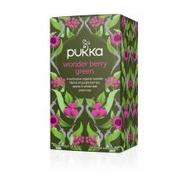 Suplementy naturalne - Pukka Herbs Ekologiczna zielona herbata Wonder Berry Green 3471-0 - miniaturka - grafika 1