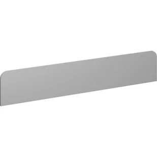 B2B Partner Parawan PRIMO, 1600 x 18 x 300 mm, szary 555826 - Inne meble biurowe - miniaturka - grafika 1
