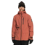 Kurtki narciarskie - Męska Kurtka QUIKSILVER S CARLSON STRETCH QUEST JK EQYTJ03413-MPD0 – Czerwony - miniaturka - grafika 1
