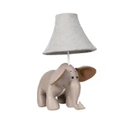 Lampy stojące - Happy Lamps Lampa stołowa dla dzieci Słoń Szary - Bobby - miniaturka - grafika 1